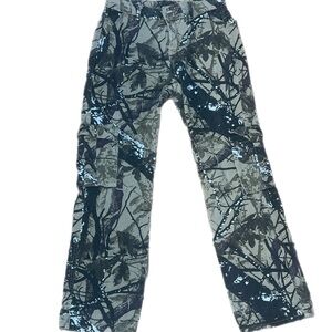 SHEIN Camouflage Flare Jeans